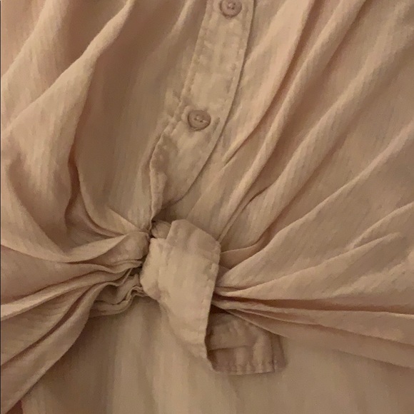 Express button down tied shirt - Picture 3 of 4